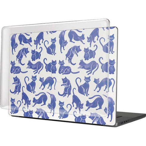 Blue Cats by Cat Coq MacBook Cases